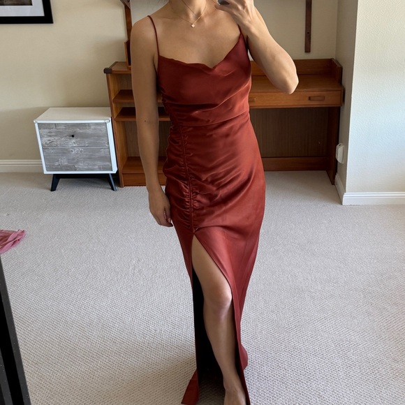 Anthro BHLDN Jennings Maxi Rust Color - Picture 3 of 10